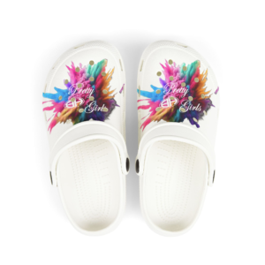 Girls' EVA Foam Clogs — Pretty Girls Splash All-Over Print (Kids)