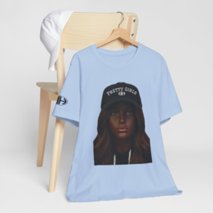 Pretty Girls Portrait Tee — Graphic Short Sleeve T-Shirt