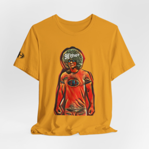T‑Shirt — Retro Afro Pop Art Tee with “9Ether” Graphic